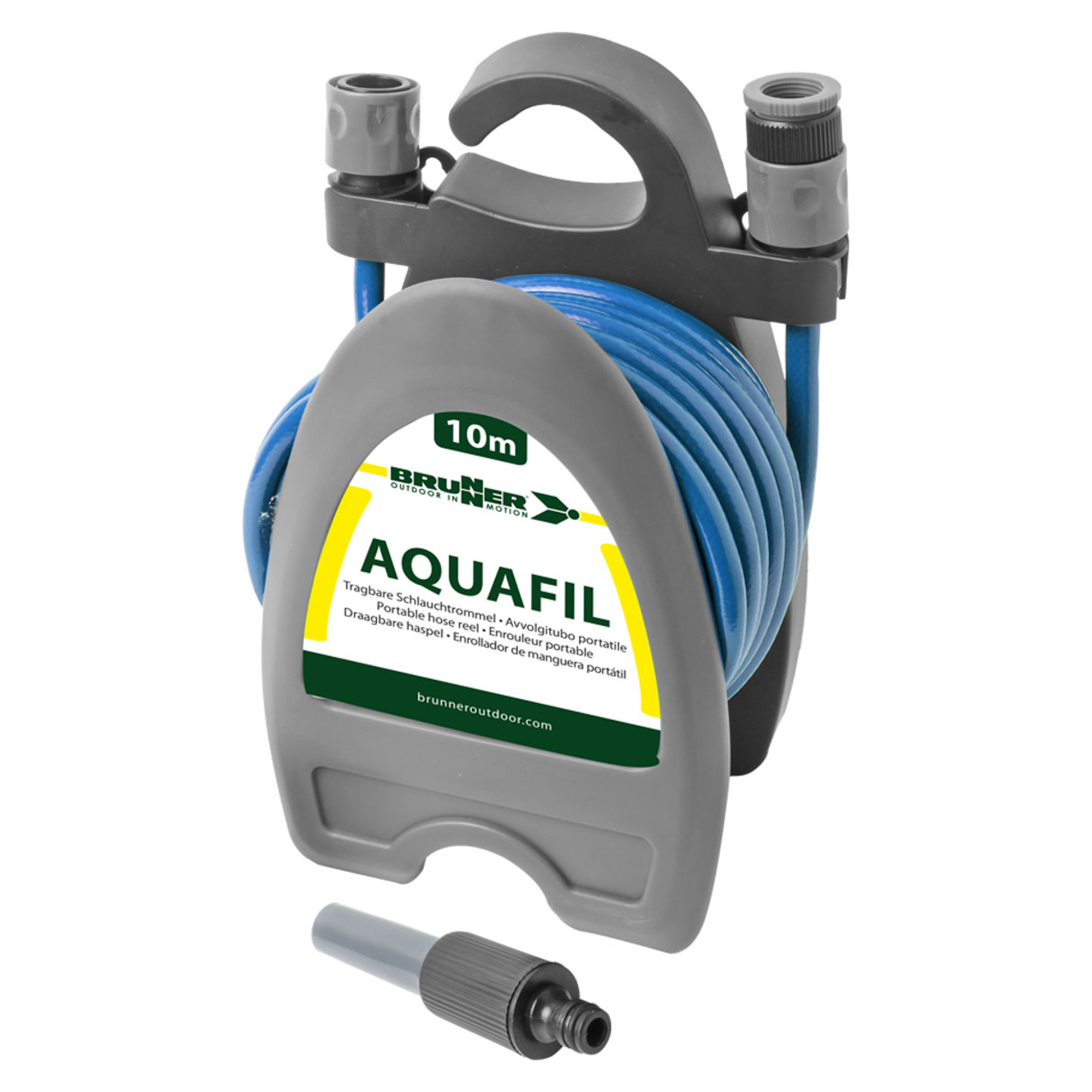 Brunner Aquafil 10m Water & Sanitation Hose Reel